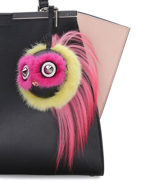 fendi monster charm online|fendi monster bag charm.